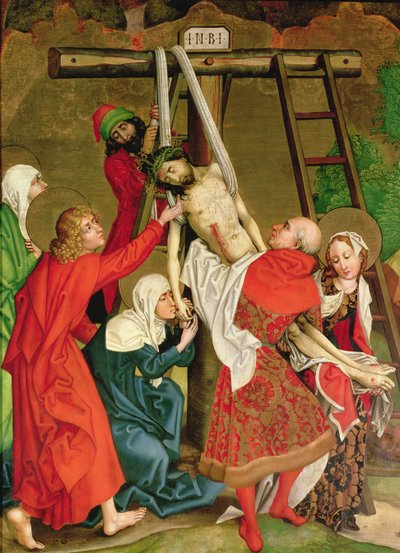 The Deposition, c.1470-80 by Martin Schongauer